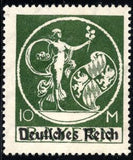 Germany 1920 Stamps of Bavaria overprinted Deutsches Reich-Stamps-Germany-Mint-StampPhenom