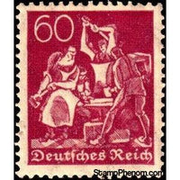 Germany 1921 Blacksmiths-Stamps-Germany-Mint-StampPhenom