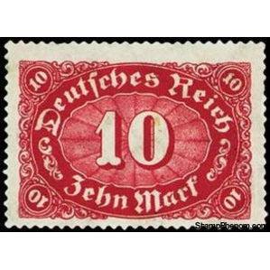 Germany 1921 Mark Numeral-Stamps-Germany-Mint-StampPhenom