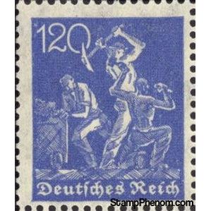 Germany 1921 Miner, 120pf-Stamps-Germany-Mint-StampPhenom