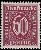 Germany 1921 Official Stamp-Stamps-Germany-Mint-StampPhenom