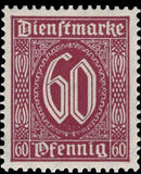 Germany 1921 Official Stamp-Stamps-Germany-Mint-StampPhenom