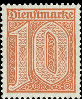 Germany 1921 Official Stamp-Stamps-Germany-Mint-StampPhenom