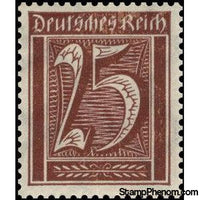 Germany 1922 Numeral, 25pf-Stamps-Germany-Mint-StampPhenom