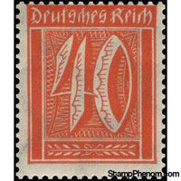 Germany 1922 Numeral, 40pf-Stamps-Germany-Mint-StampPhenom