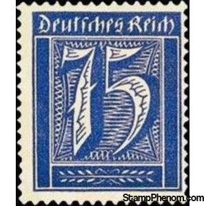 Germany 1922 Numeral, 75pf-Stamps-Germany-Mint-StampPhenom