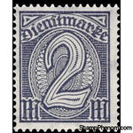 Germany 1922 Official Stamp, 2-Stamps-Germany-Mint-StampPhenom