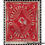 Germany 1922 Posthorn, 3m-Stamps-Germany-Mint-StampPhenom