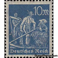 Germany 1922 Reaper, 10m-Stamps-Germany-Mint-StampPhenom