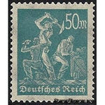 Germany 1923 Miner, 50m-Stamps-Germany-Mint-StampPhenom