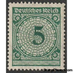 Germany 1923 Rentenmark, only numeral, 5pf-Stamps-Germany-Mint-StampPhenom