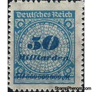 Germany 1923 Value in "Milliarden", 50mlrd-Stamps-Germany-Mint-StampPhenom