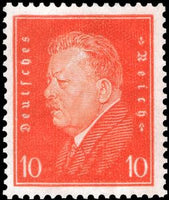 Germany 1928-1930 Friedrich Ebert (1871-1925), 1st President-Stamps-Germany-Mint-StampPhenom