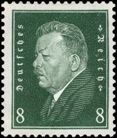 Germany 1928-1930 Friedrich Ebert (1871-1925), 1st President-Stamps-Germany-Mint-StampPhenom