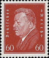 Germany 1928-1930 Friedrich Ebert (1871-1925), 1st President-Stamps-Germany-Mint-StampPhenom