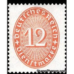 Germany 1932 Value in an oval-Stamps-Germany-Mint-StampPhenom