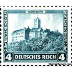 Germany 1932 Wartburg-Stamps-Germany-Mint-StampPhenom