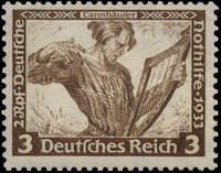 Germany 1933 Welfare Fund, Wagner's Operas-Stamps-Germany-Mint-StampPhenom