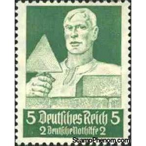 Germany 1934 Bricklayer-Stamps-Germany-Mint-StampPhenom