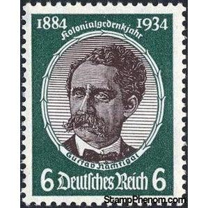 Germany 1934 Dr. Gustav Nachtigal (1834-1885)-Stamps-Germany-Mint-StampPhenom