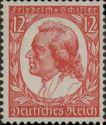 Germany 1934 Friedrich von Schiller (1759-1805), poet-Stamps-Germany-Mint-StampPhenom