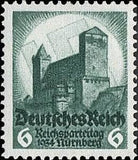 Germany 1934 Nuremberg Castle-Stamps-Germany-Mint-StampPhenom