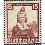 Germany 1935 Hessia, Marburg costume (Niederasphe)-Stamps-Germany-Mint-StampPhenom