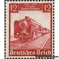 Germany 1935 Modern express locomotive, series 03-Stamps-Germany-Mint-StampPhenom