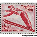 Germany 1935 Ski jumping-Stamps-Germany-Mint-StampPhenom