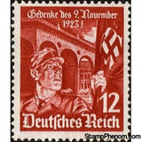 Germany 1935 Standard bearer of the SA in front of the Feldherrnhalle, Mu-Stamps-Germany-Mint-StampPhenom