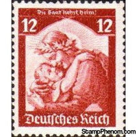 Germany 1935 Symbol: 'The Saar will return to the mother of Germany'-Stamps-Germany-Mint-StampPhenom