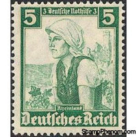 Germany 1935 Winemaker from the Rhineland (Rüdesheimer Berg)-Stamps-Germany-Mint-StampPhenom