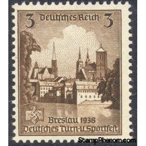 Germany 1938 Cathedral Island-Stamps-Germany-Mint-StampPhenom