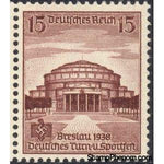 Germany 1938 Centennial Hall-Stamps-Germany-Mint-StampPhenom