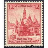 Germany 1938 City Hall-Stamps-Germany-Mint-StampPhenom