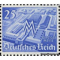 Germany 1940 Great technical and construction trade fair-Stamps-Germany-Mint-StampPhenom