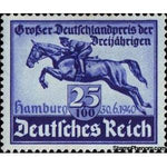 Germany 1940 Show Jumping-Stamps-Germany-Mint-StampPhenom