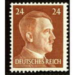 Germany 1941 Adolf Hitler (1889-1945), Chancellor, 24r-Stamps-Germany-Mint-StampPhenom