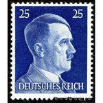 Germany 1941 Adolf Hitler (1889-1945), Chancellor, 25r-Stamps-Germany-Mint-StampPhenom