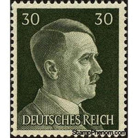 Germany 1941 Adolf Hitler (1889-1945), Chancellor, 30r-Stamps-Germany-Mint-StampPhenom