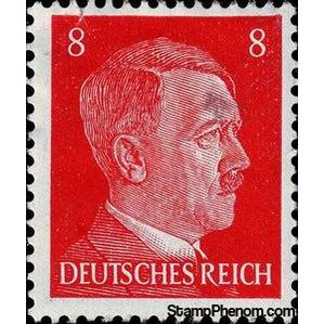 Germany 1941 Adolf Hitler (1889-1945), Chancellor, 8r-Stamps-Germany-Mint-StampPhenom