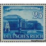 Germany 1941 Central station-Stamps-Germany-Mint-StampPhenom