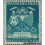 Germany 1941 Fair building Vienna, fair badge-Stamps-Germany-Mint-StampPhenom