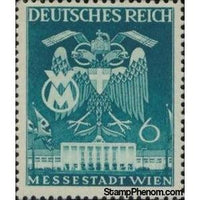 Germany 1941 Fair building Vienna, fair badge-Stamps-Germany-Mint-StampPhenom