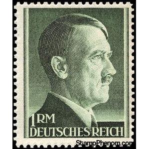 Germany 1942 Adolf Hitler (1889-1945), Chancellor-Stamps-Germany-Mint-StampPhenom