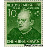 Germany 1952 Dr. Carl Sonnenschein (1876-1929)-Stamps-Germany-Mint-StampPhenom