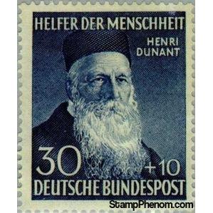 Germany 1952 Henri Dunant (1828-1910)-Stamps-Germany-Mint-StampPhenom