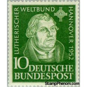 Germany 1952 Martin Luther (1483-1546)-Stamps-Germany-Mint-StampPhenom