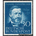 Germany 1952 Philipp Reis (1834-1874)-Stamps-Germany-Mint-StampPhenom