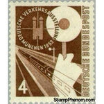 Germany 1953 Railway-Stamps-Germany-Mint-StampPhenom